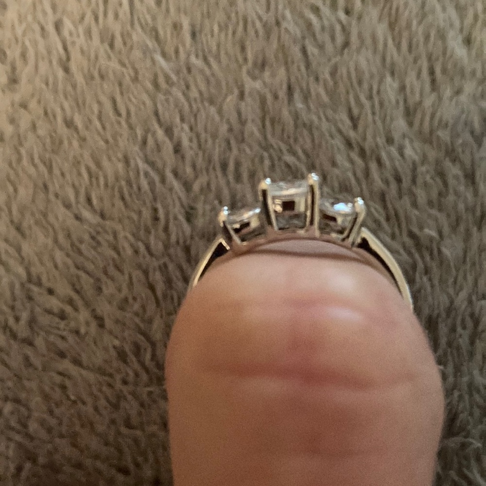 Silver CZ Ring